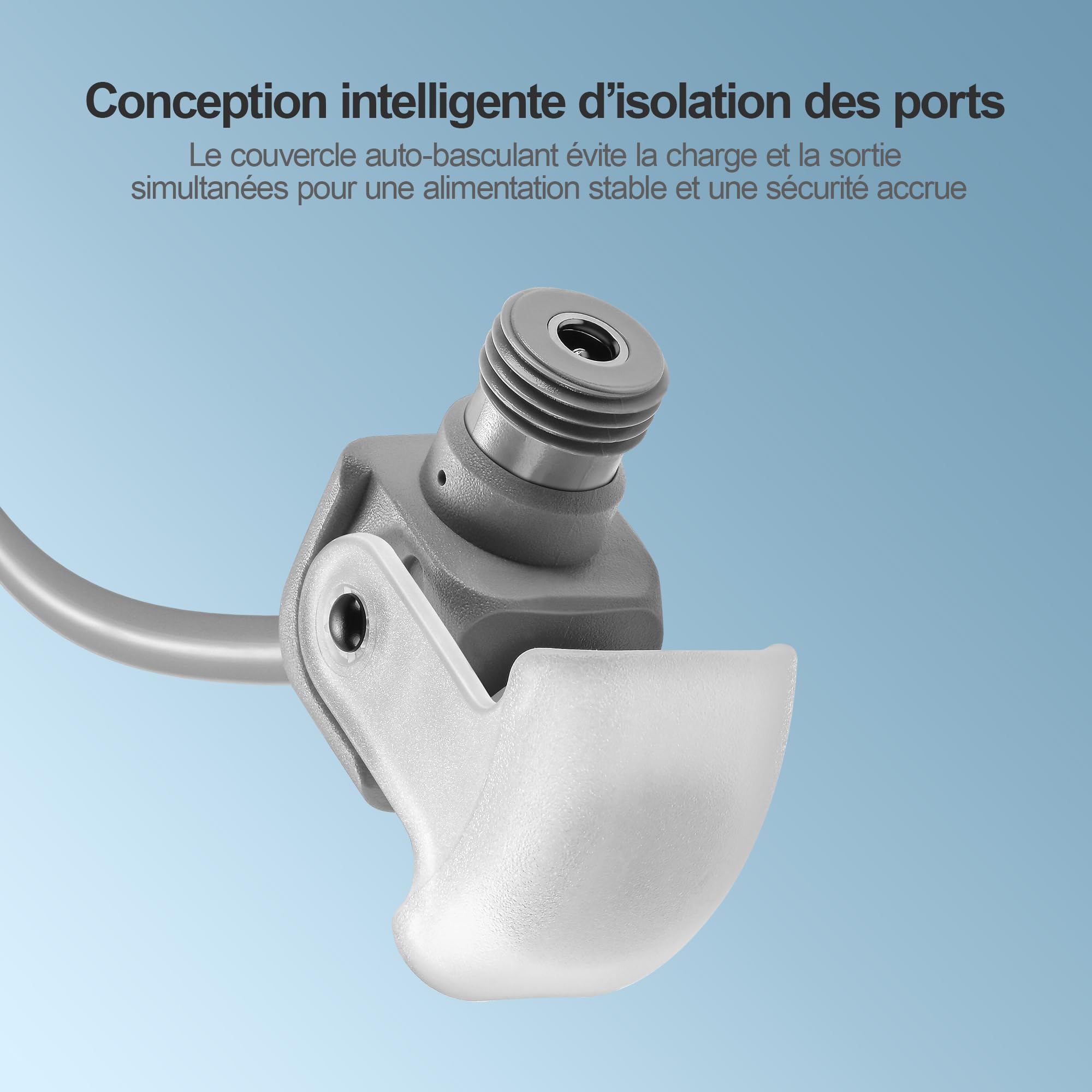 HUTT S7 Plus Robot Nettoyeur de Vitre avec Alimentation Portable, Robot Lave Vitre sans Fil avec Gicler l'eau Automatique, Tampons Dual Moteur Flottant 3D, Protection Multiples, Télécommande