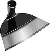 Vista 1 de Angoily Cabezal de azada de jardín reemplazable de 9.25 x 5.90 pulgadas, accesorio de herramienta de deshierbe de acero resistente para aflojar