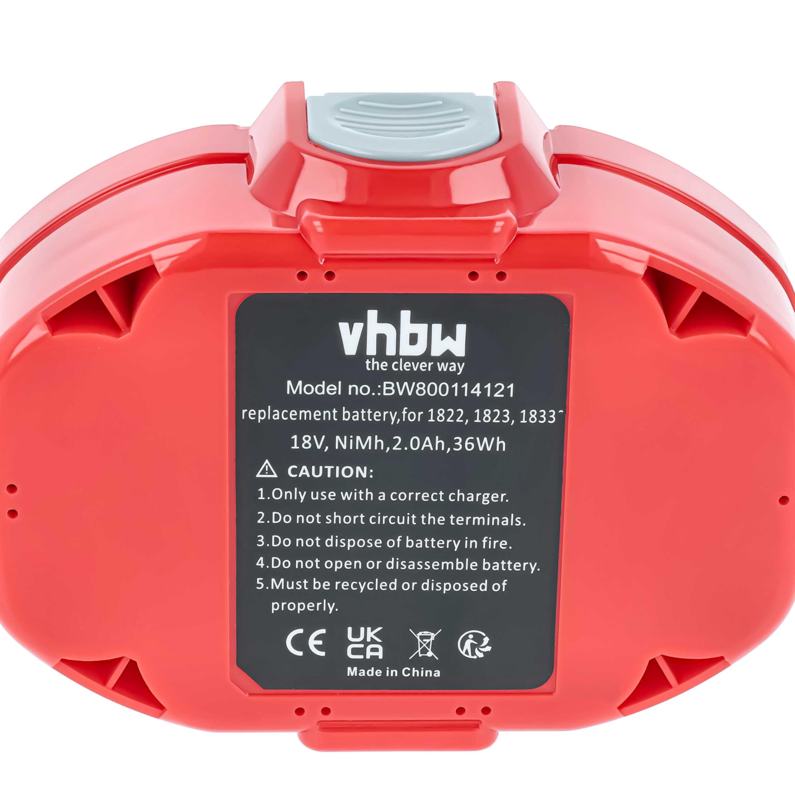 vhbw 2x NiMH akumulator 2000 mAh (18 V) do elektronarzędzi narzędzia Powertools Tools Makita LS711DWA, LS711DWBEK, LS711DZ, LS800D, LS800DWA, LS800DWAE
