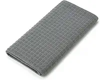 FEZTEZZO Tapete Escorredor de Louça Ultra Absorvente, Base Antiderrapante para Bancada e Pia, Secagem Rápida (49x37cm) ( Cor Sortida - Verde ou Cinza)