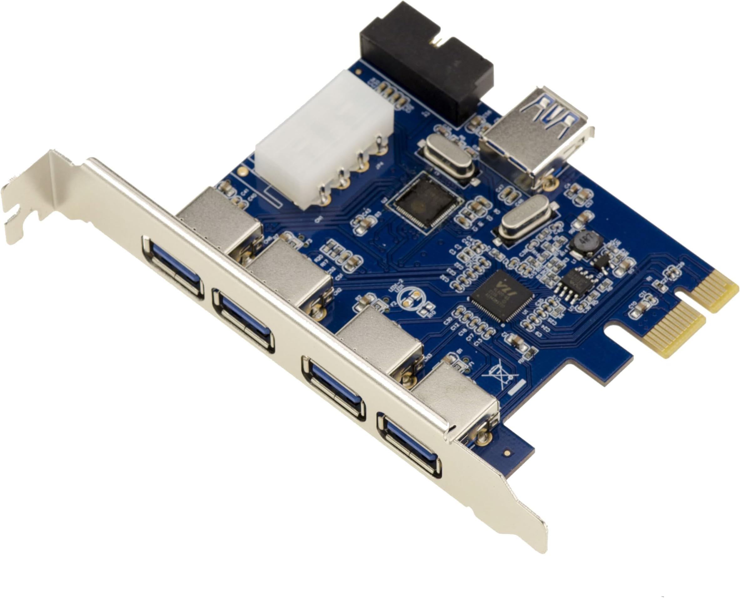 Carte Réseau PCI Express Vers 2 USB 3.0 Avec UASP - Tunisie