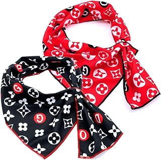 Amazon Co Jp ブラック バンダナ 服 アクセサリー ペット用品