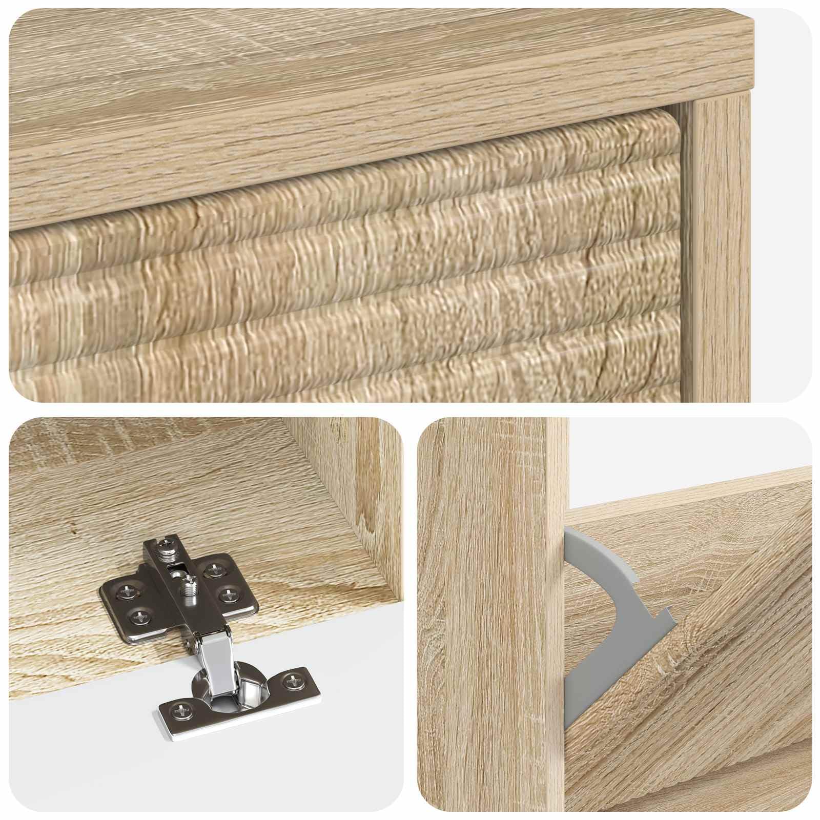 Hothingwell - Mueble para zapatos (78 x 24 x 103 cm)