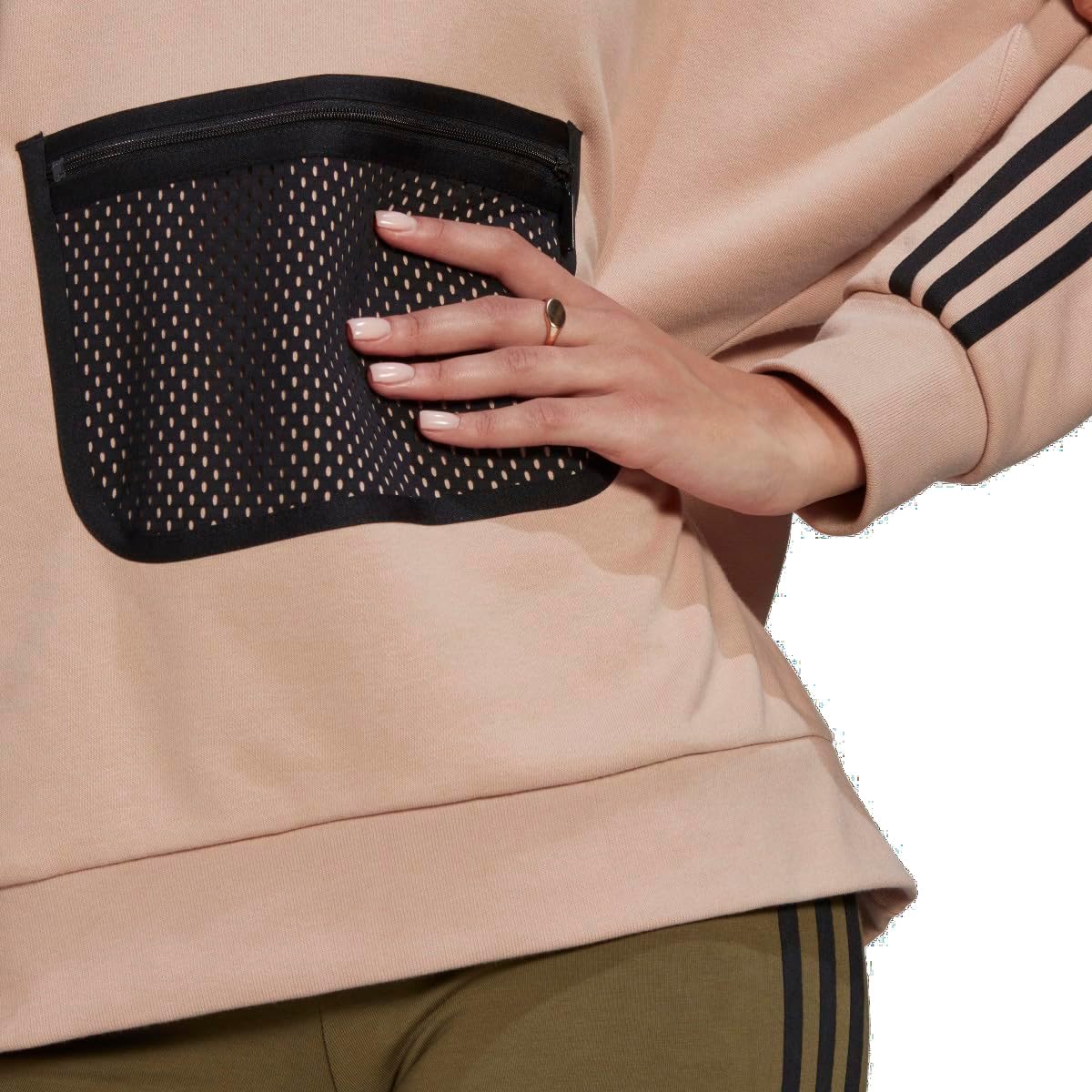 adidas Originals Women's Hoodie, Ash Pearl - Image 2