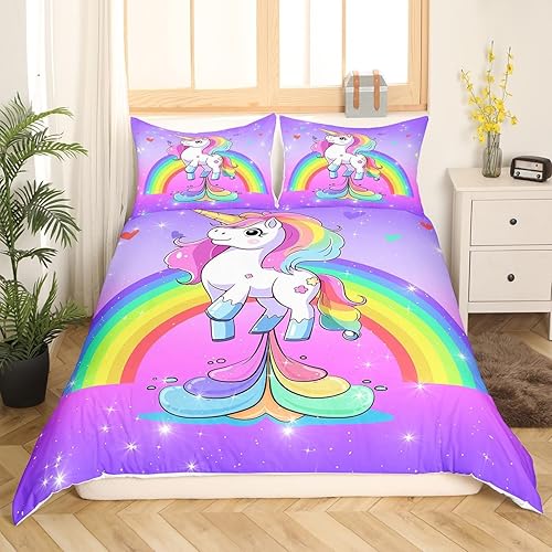 Vista 152 de Erosebridal Juego de ropa de cama Kawaii de sushi colorido, estilo japonés de dibujos animados, funda de edredón con temática alimentaria para Multi