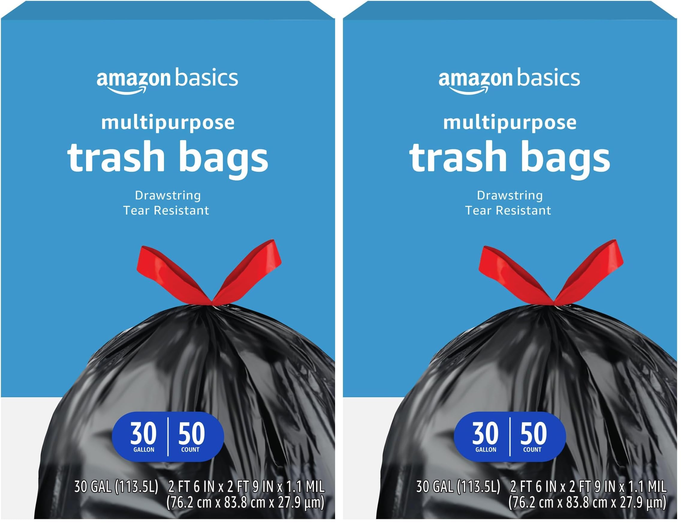 Amazon Basics 30 Gallon Trash Bags