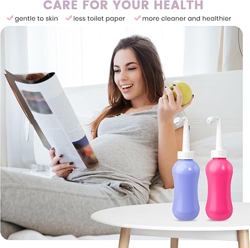 Miniatura 7 de Botella Peri de 152fl oz para el cuidado posparto paquete de 2 botella de peri posparto boca abajo para recuperación perineal y limpieza después del