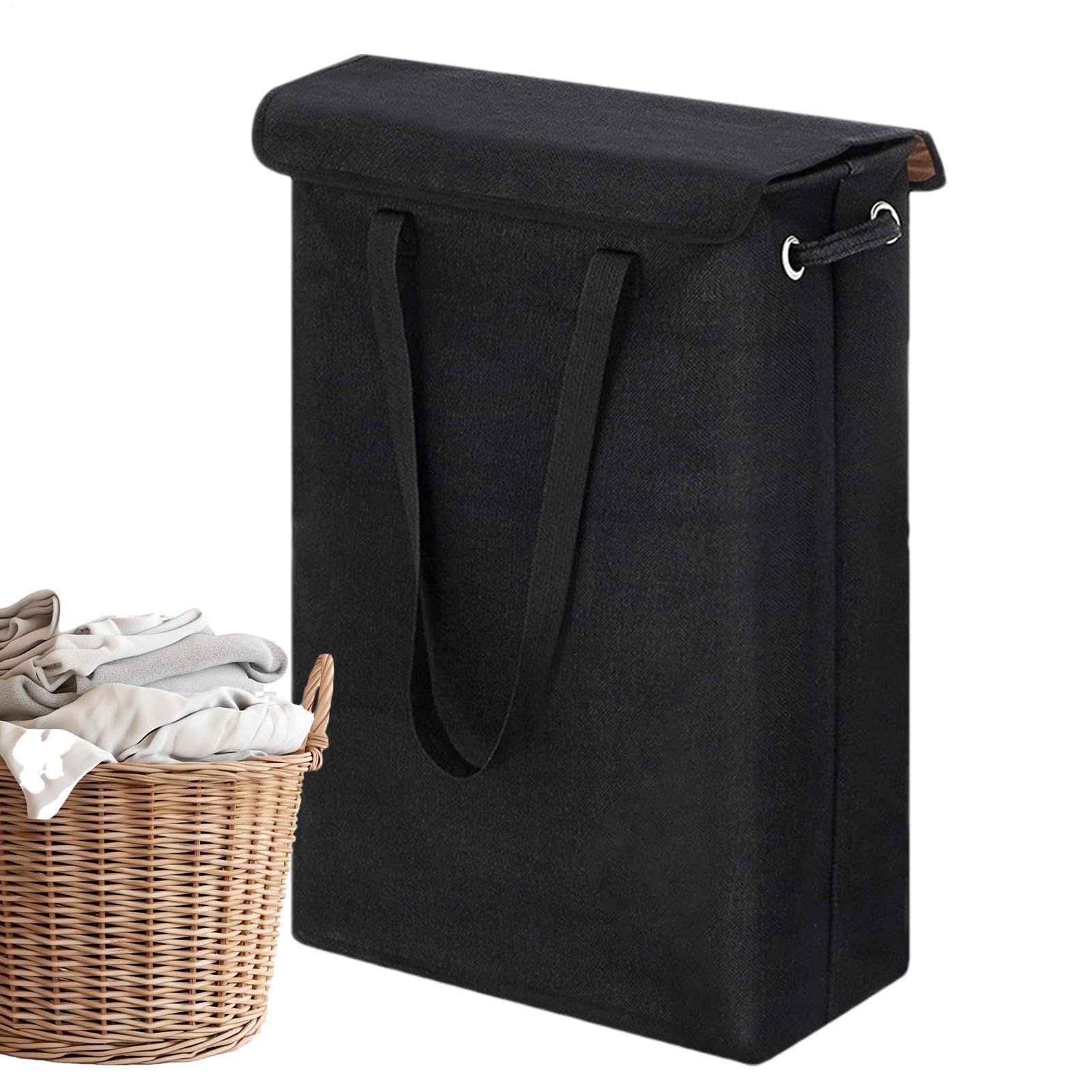 Panier à linge pliable décoratif grand format pour chambre et salle de bain