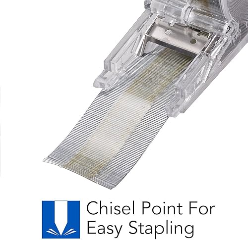 Miniatura 2 de Swingline Cartucho de grapas estándar, 5,000 grapas por cartucho, longitud de pierna de 14 pulgadas, sin atascos, para grapadora de línea oscilante
