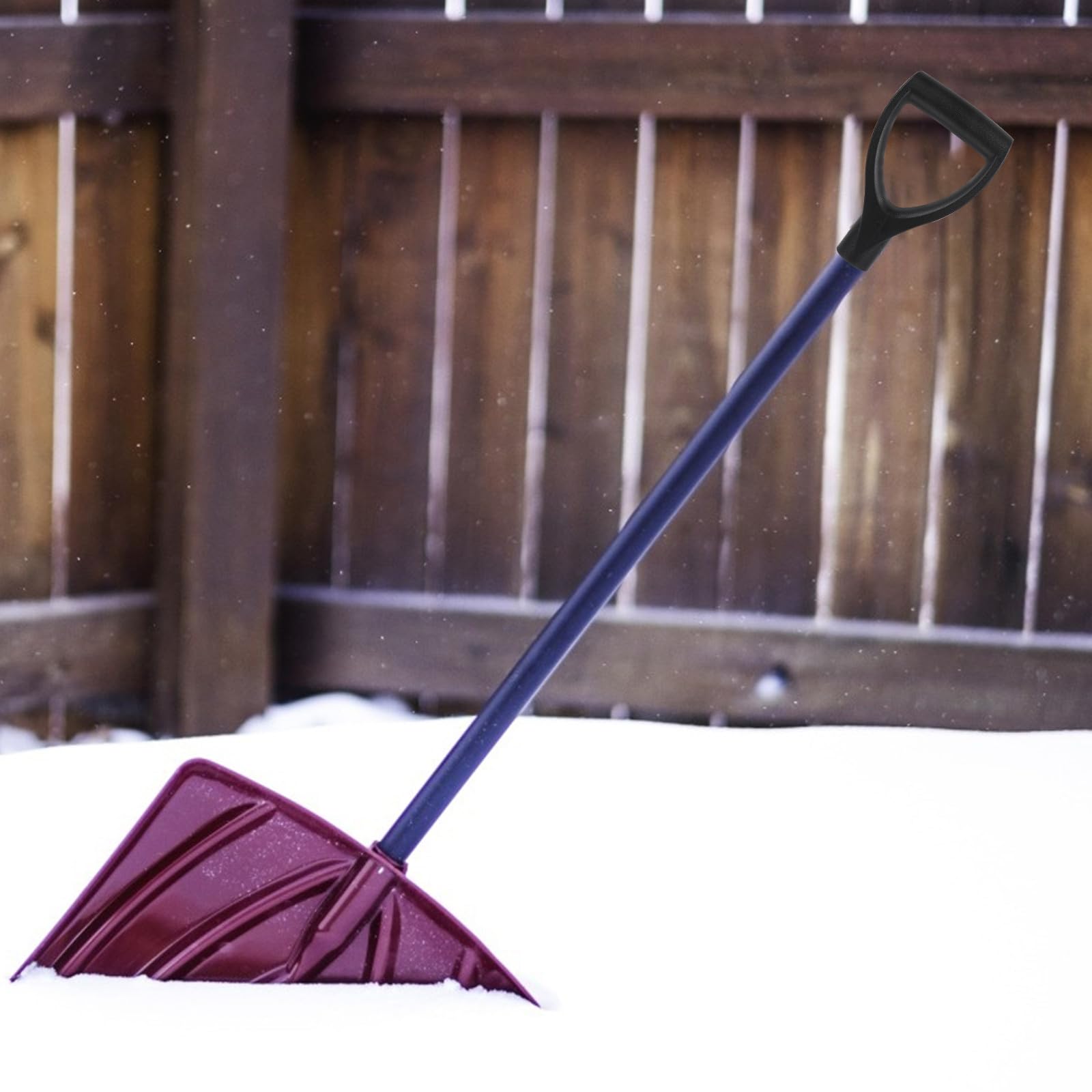 Artibetter Empuñadura en D para Pala de Nieve Mango de Plástico PP, Paquete de 4 Piezas, Repuesto Fácil de Usar y Resistente para Herramientas de Jardinería