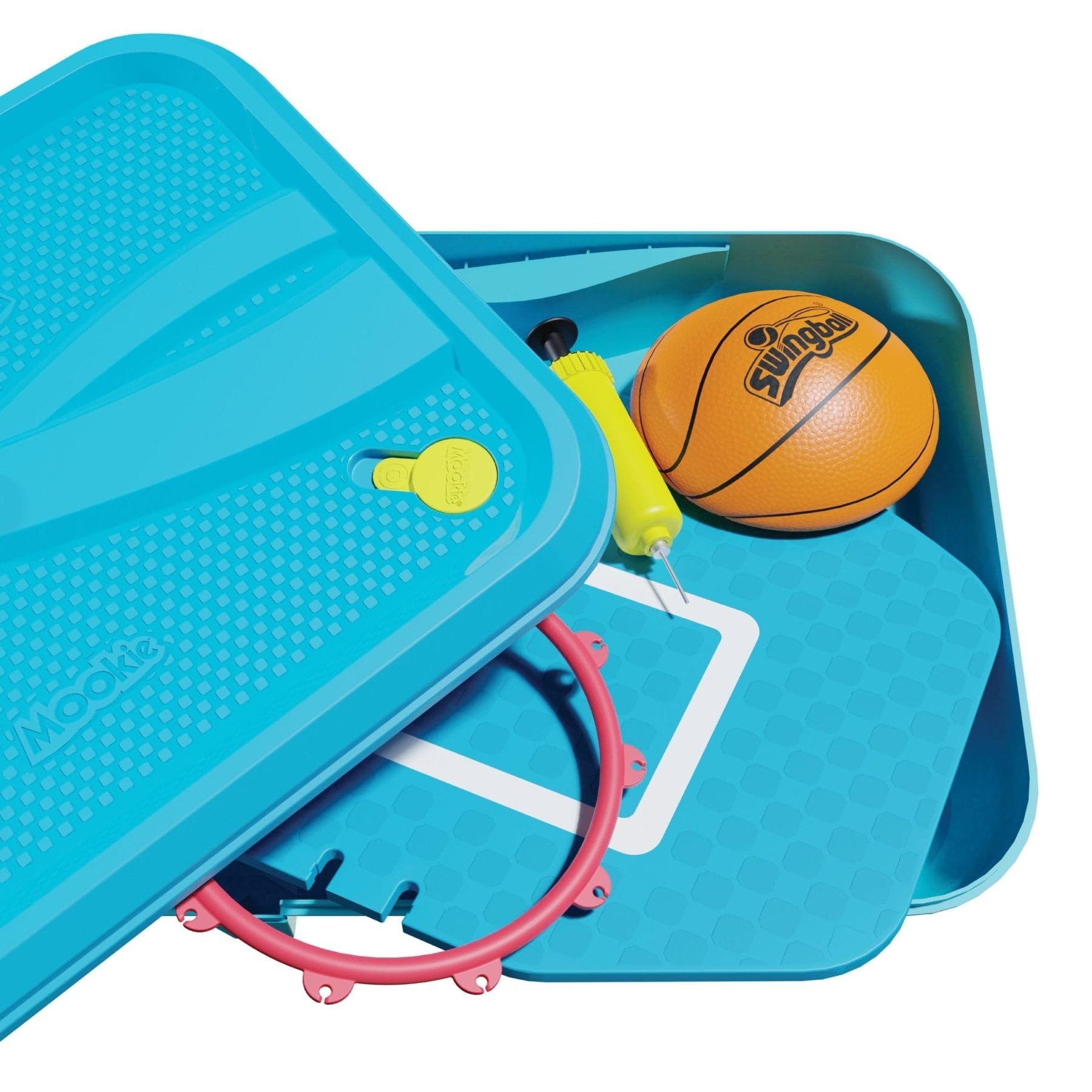 Swingball Kids Height Adjustable Basketball Hoop with Basketball