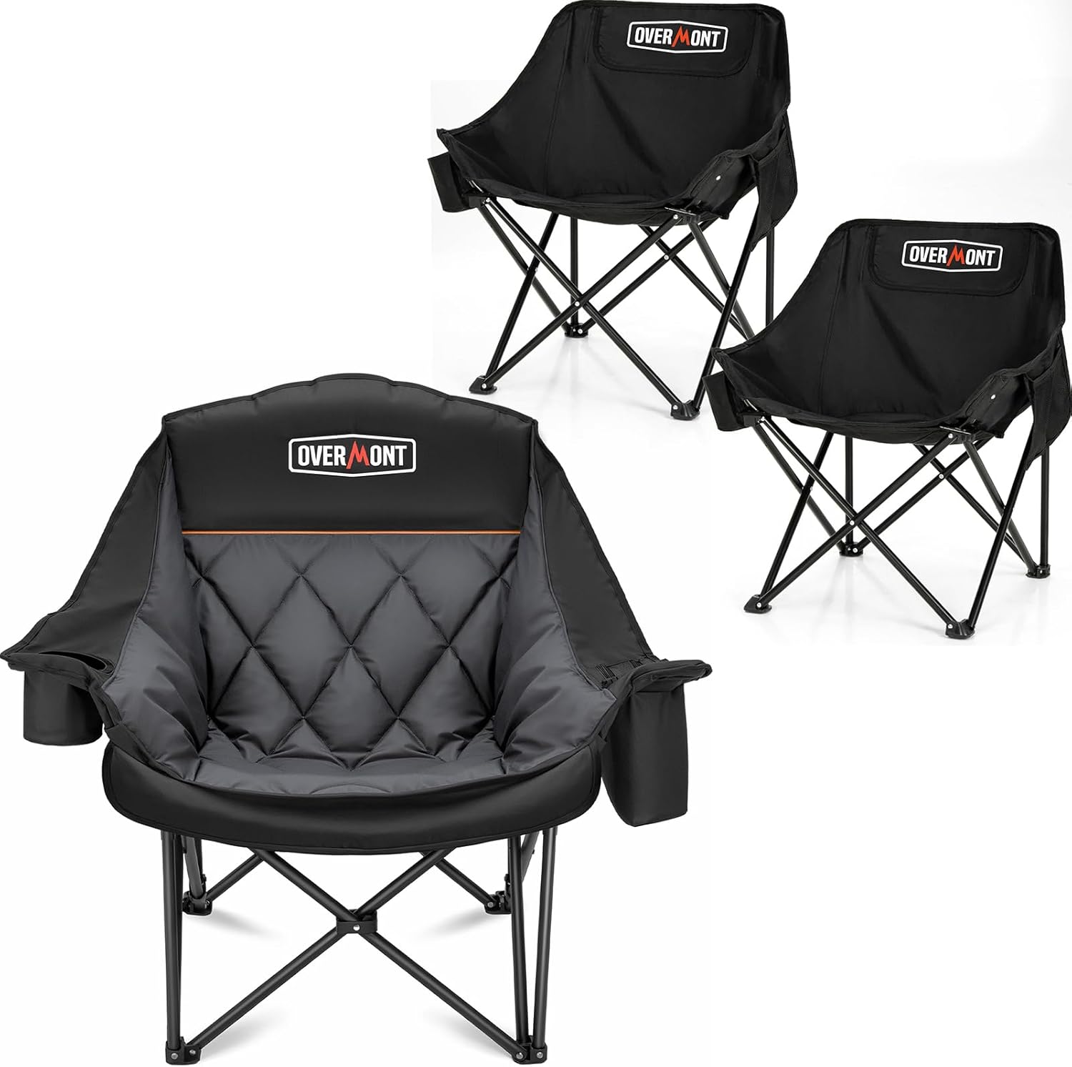 Amazon.com: Overmont Oversized XL Camping Chair for Adults Pre ...