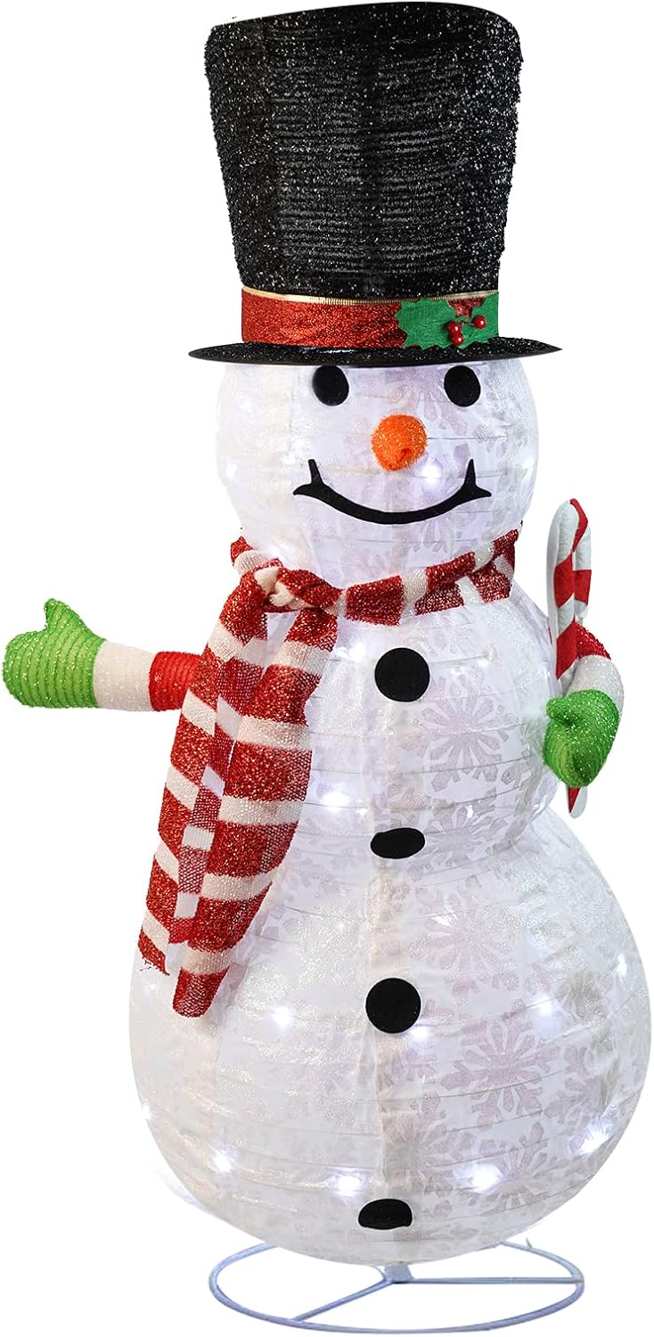 Christmas decorations35.4IN Lighted Christmas Snowman