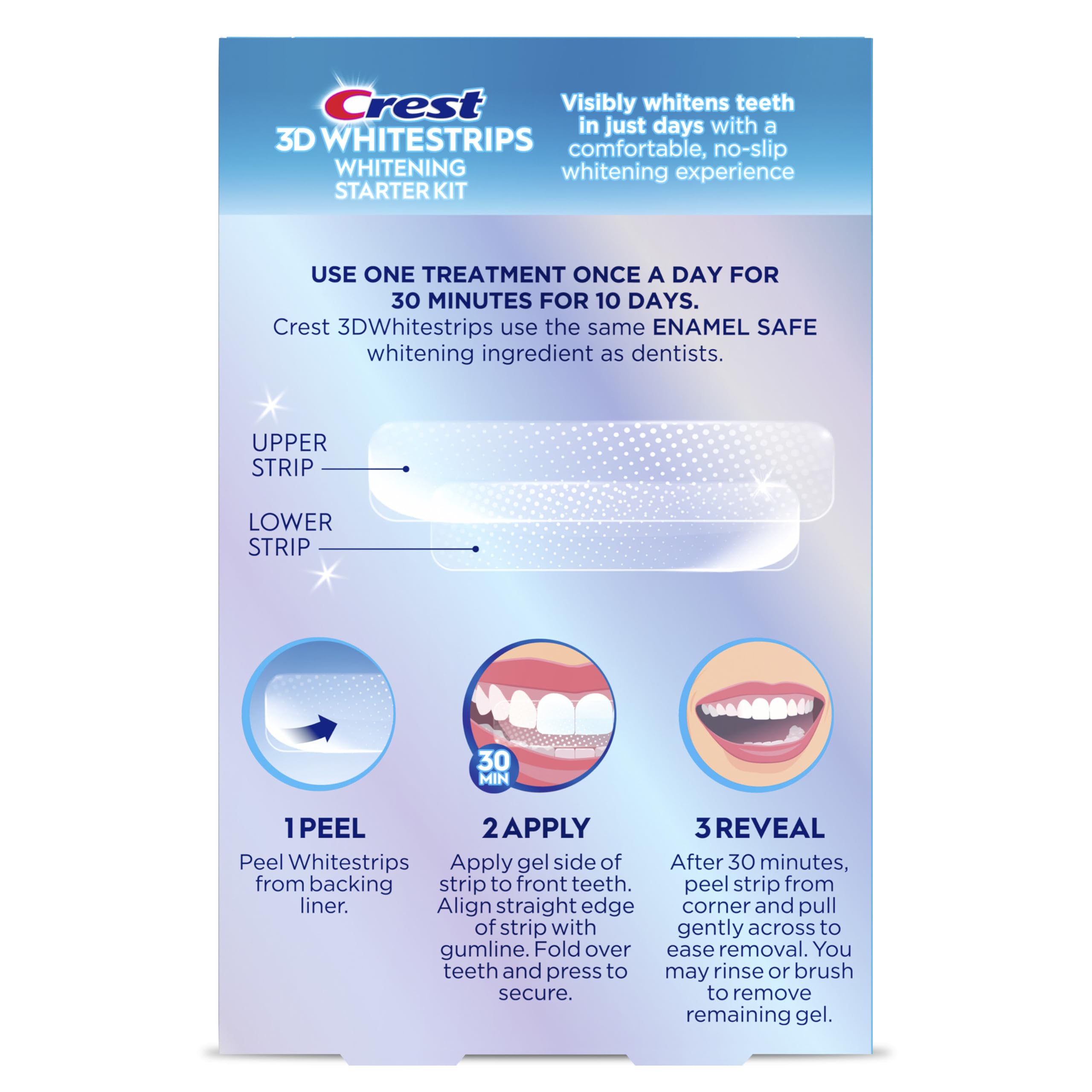 Crest 3D Whitestrips: Whiter Teeth in 10 Days -9