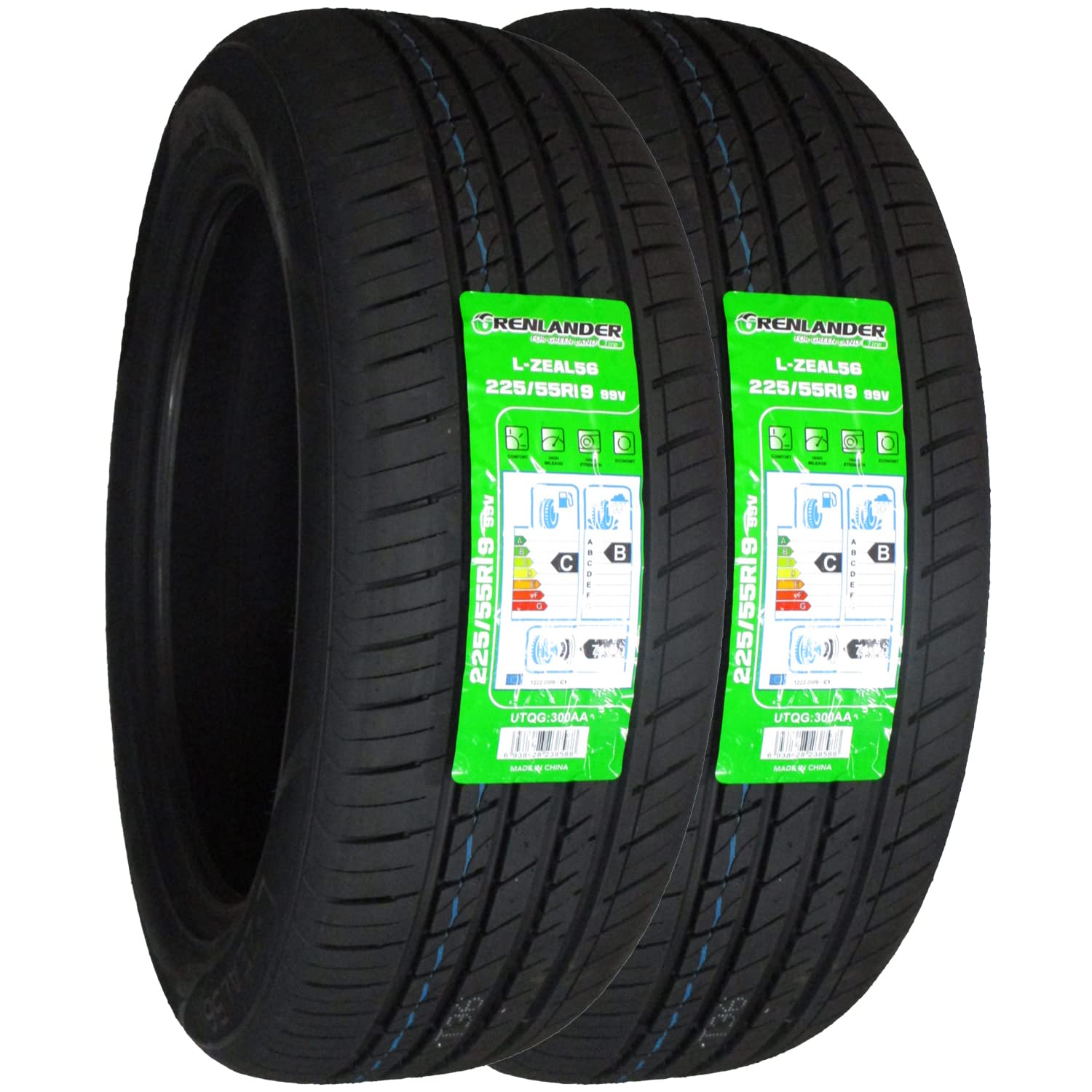 サマータイヤ 1本 グリンランダー Lジール56【225/55R18 102W XL