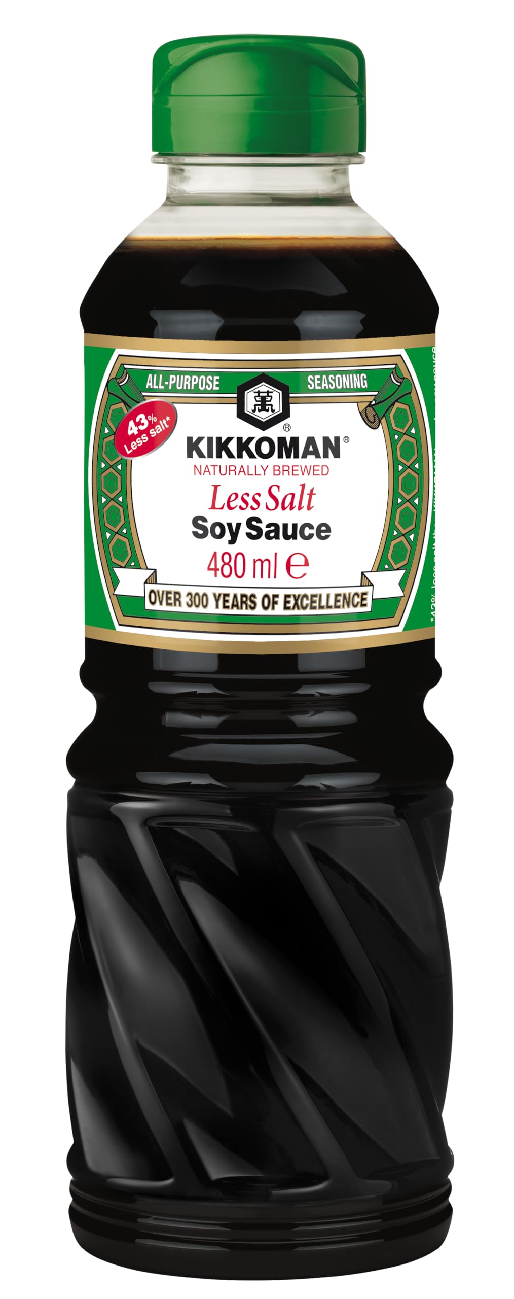 Kikkoman Salsa de Soja baja en sal. 480 ml, 1 unidad