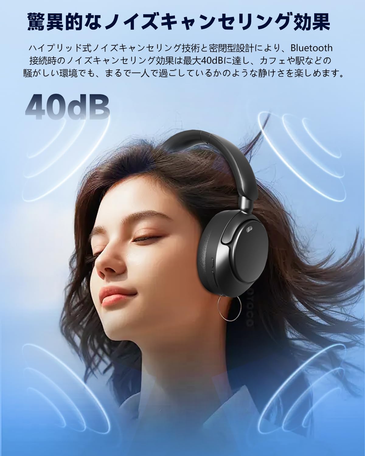 D★ヘッドホン bluetooth ワイヤレスヘッドホン 6つのシリコンマイク搭 Amazon.co.jp: ヘッドホン bluetooth ワイヤレスヘッドホン 6つの