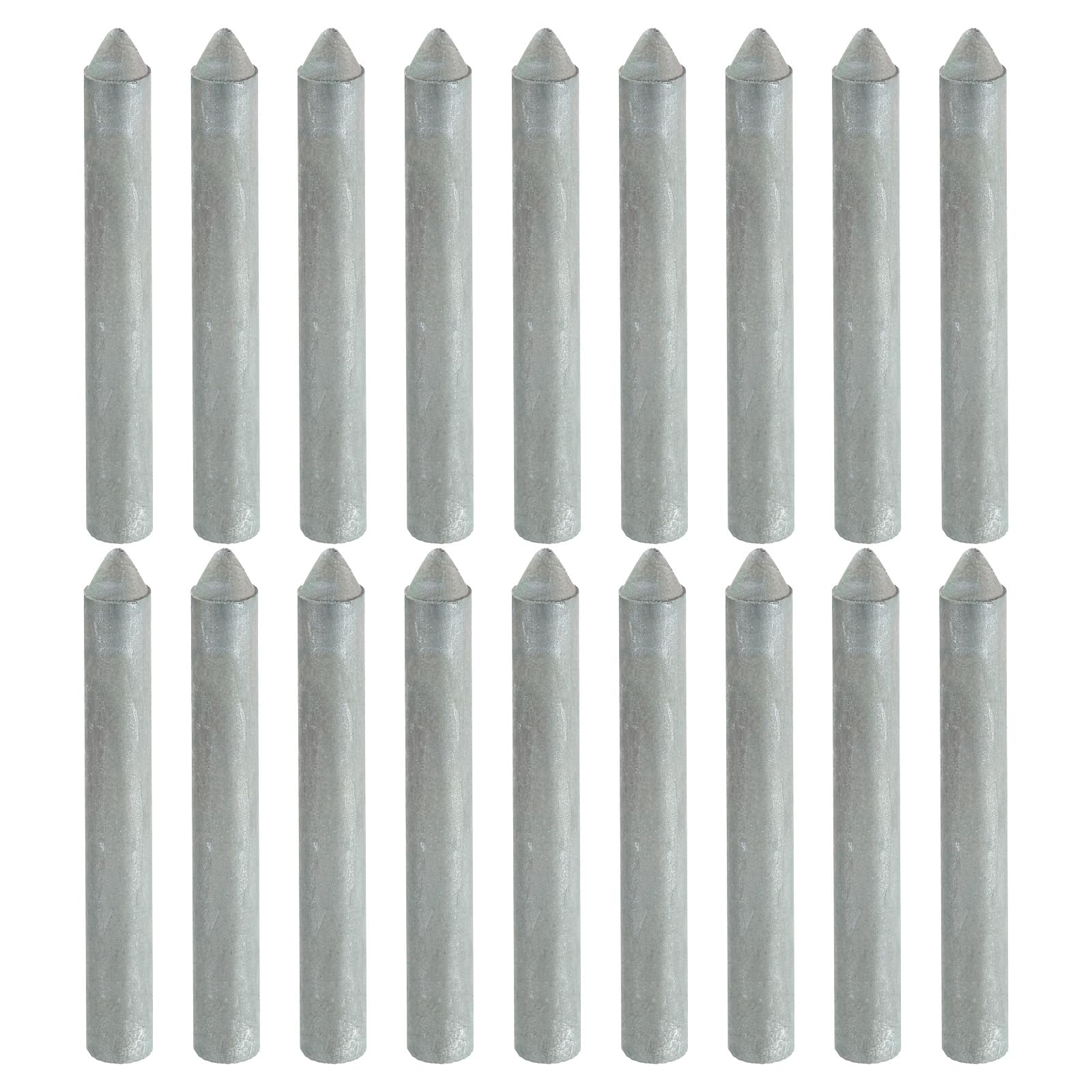 QUARKZMAN 18 sztuk uniwersalnych prętów spawalniczych o niskiej temperaturze, metalowe, proste, do lutowania, spawania rur, aluminium, stali nierdzewnej, żelaza