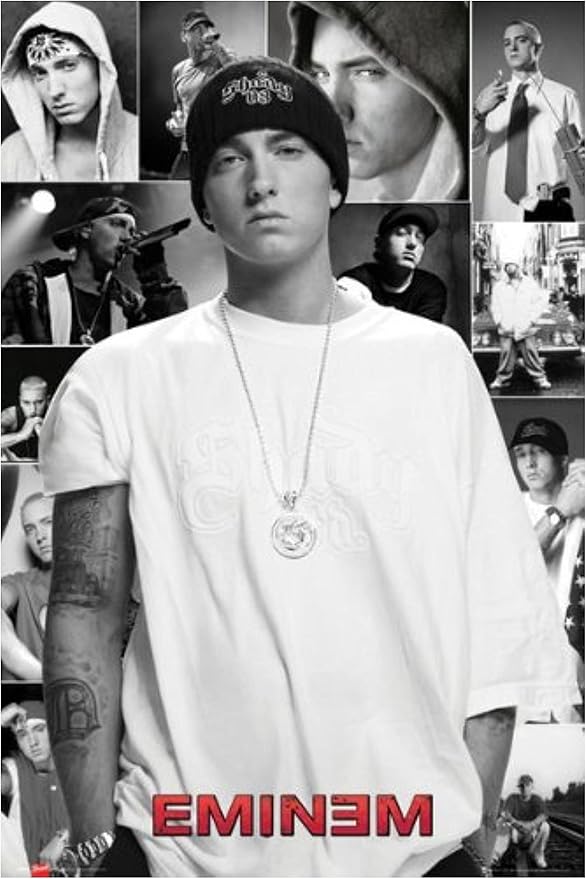 GB eye LTD, Eminem, Collage, Poster, 61 x 91,5 cm Amazon.fr Cuisine