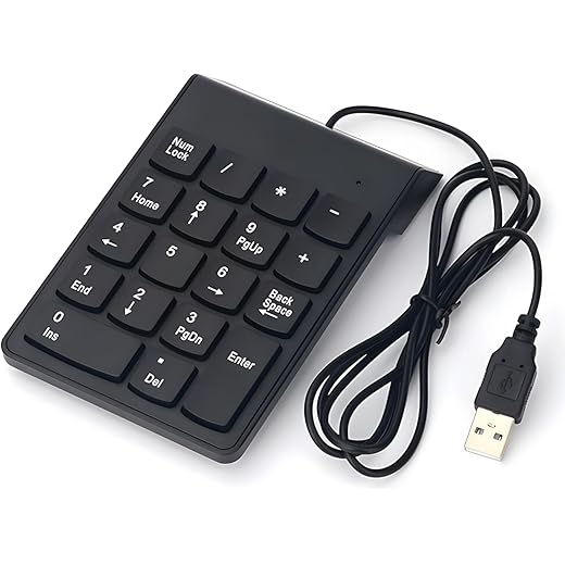 viboton USB Numeric Keypad - Slim 18-Key