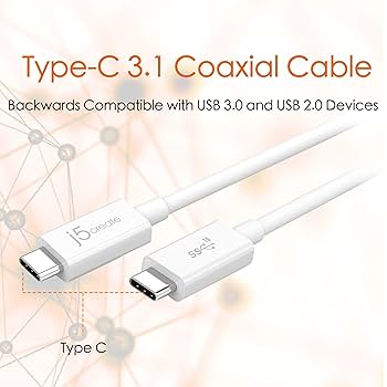 Amazon.com: j5create USB Type C to USB Type C Charging and