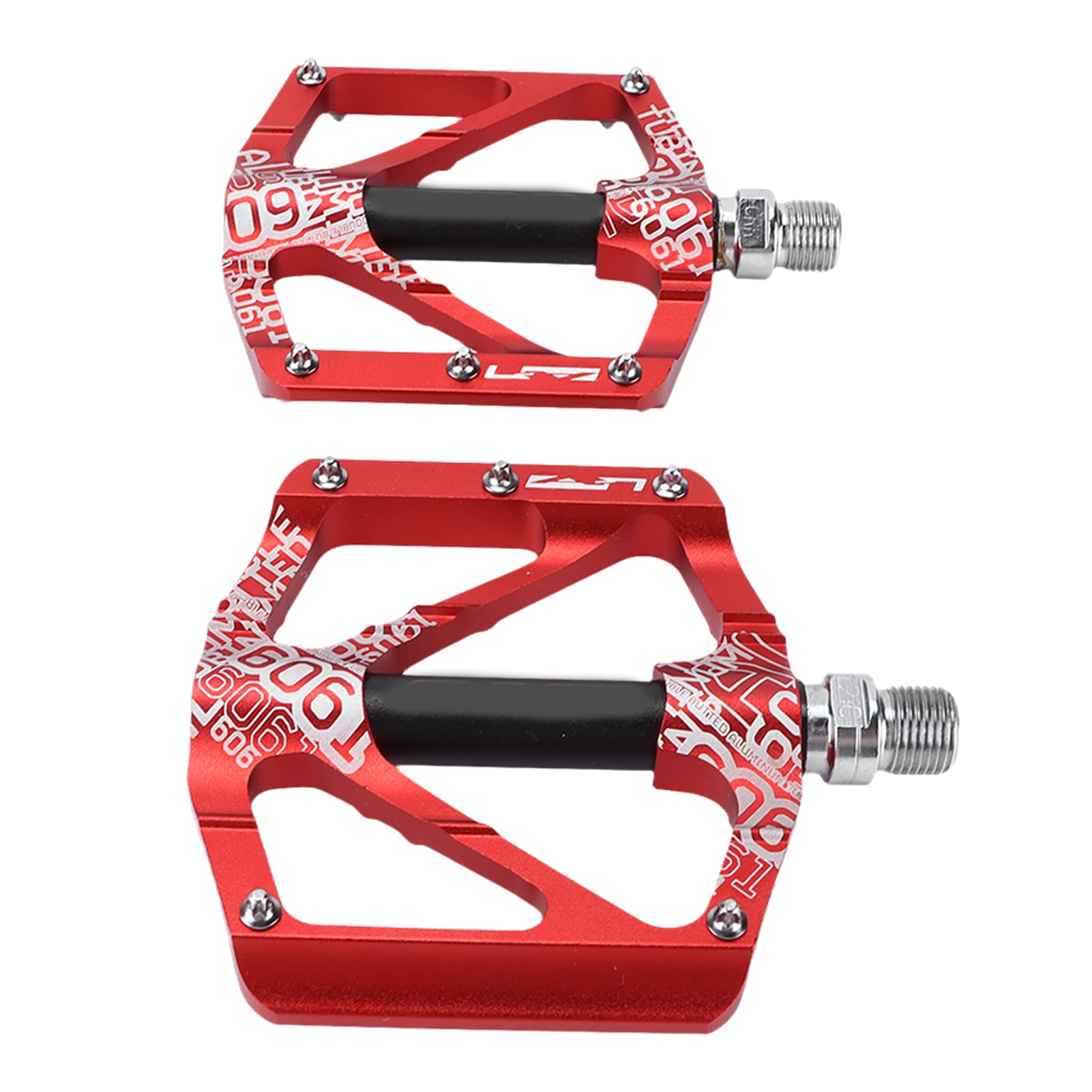 Pedal de Bicicleta de montaña Bicicleta de Aluminio Pedal de rodamiento de Aluminio Ultra Ligero Palin Pedal contra el Deslizamiento para Ciclistas
