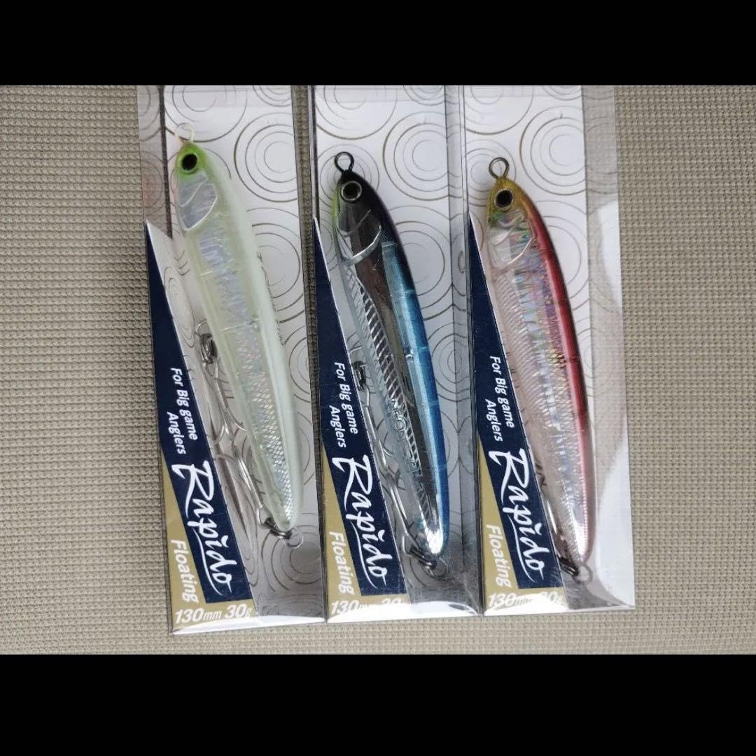 マリア 新品 限定ネオンブライト ラピード130mm30g 3色 Amazon.co.jp: マリア ラピード F130 ネオンブライト 3色セット