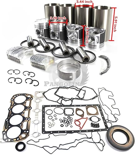 Miniatura 7 de PANGOLIN Equipo de la reconstrucción del motor de N844 N844L N844L N844T N844LT para las piezas del mercado de accesorios del STD del motor de
