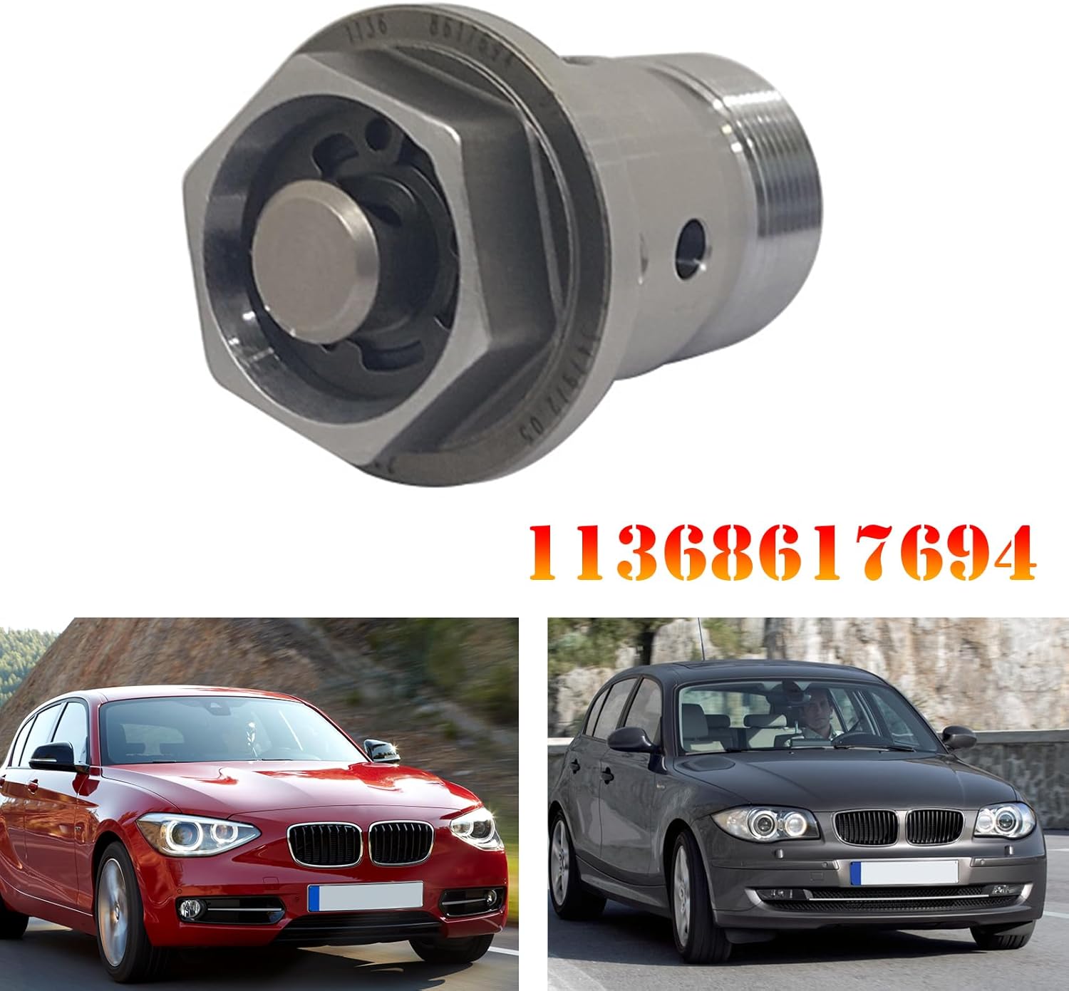 Topteng Engine Variable Valve Timing VVT Oil Control Valve 11368617694 for BMW 230I 2017-2020, 330E 2016-2018, 330I 2017-2019, 340I 2016-2019, 530E 2018-2019