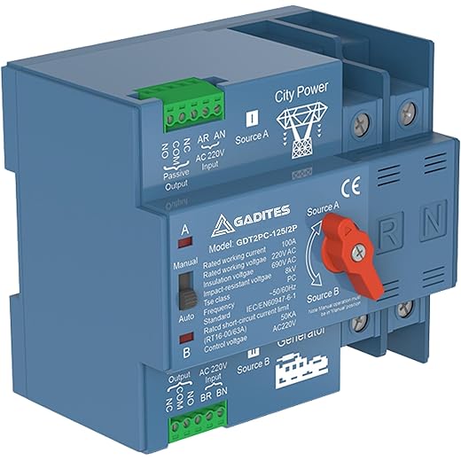 GADITES Automatic Transfer Switch 125A