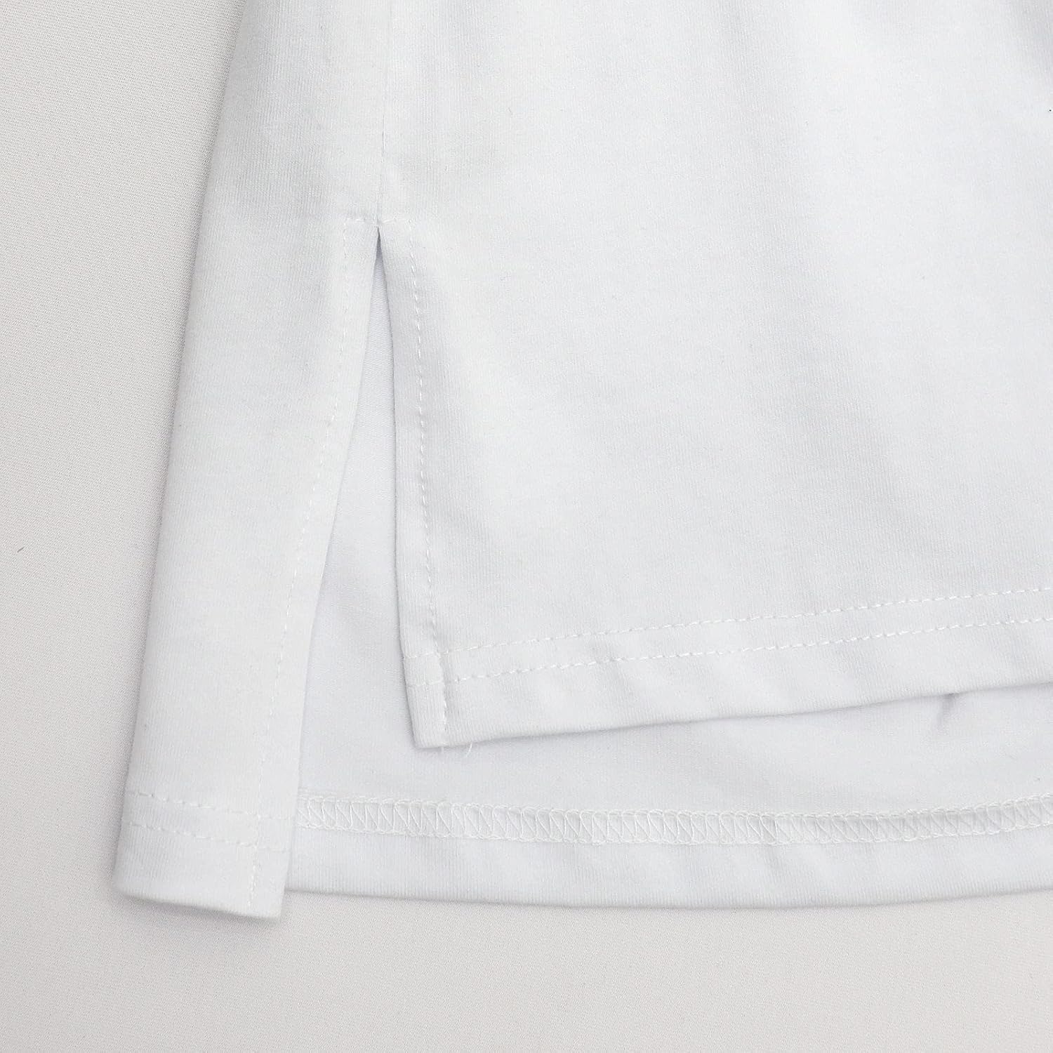 Vanrose Jan Cotton Shirt Extension for Legging Layering Fake Top Black Gray Plus Size S-5XL - Image 6