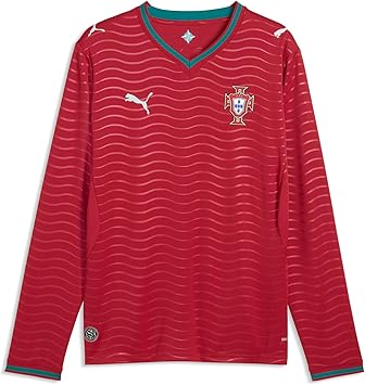 PUMA Mens Fpf Home Crew Neck Long Sleeve Replica Jersey Casual