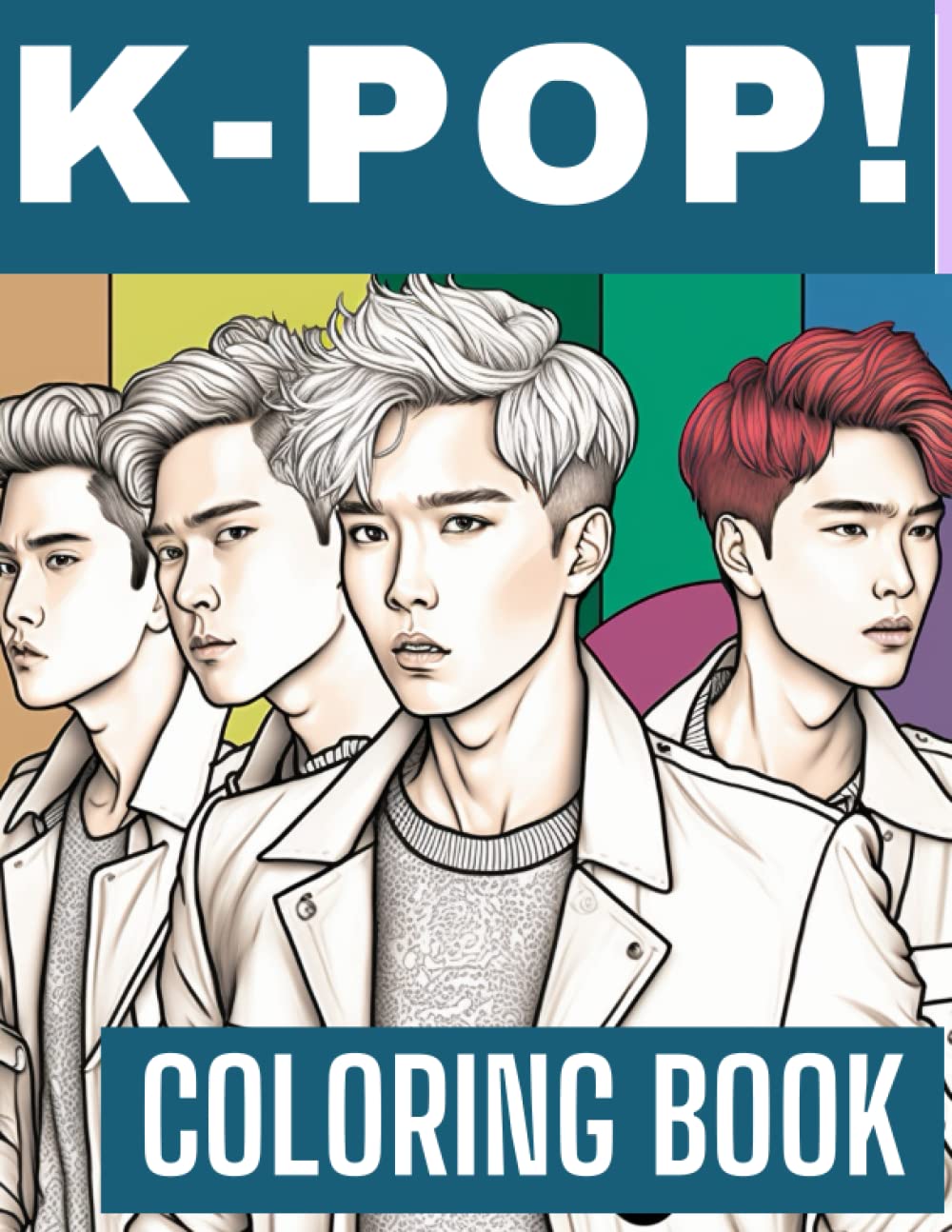 K Pop Coloring Book