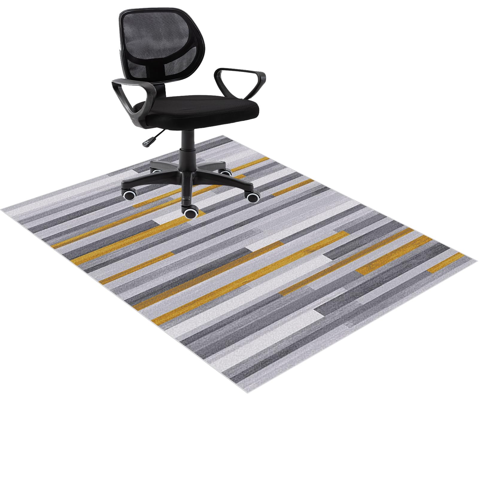 Wuzqju Office Carpet Protector 80 x 160 cm Chair Mat Non-Slip Protective Office Chair Mat for Hardwood Floor Carpet Chair Mats Office Chair Mats Gaming Chair Mat for Tile Laminate Rolling Chair