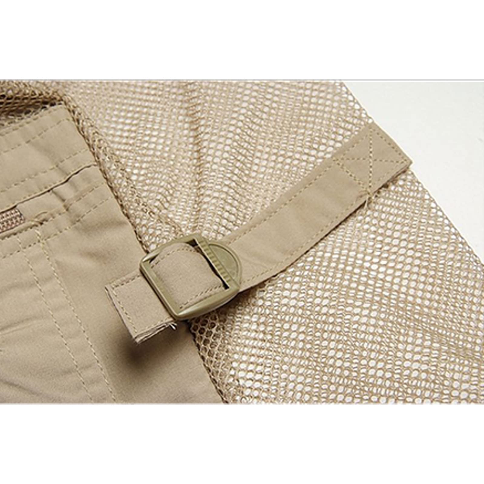 Gilet Pesca Giubbino Fishing Vest with Mesh Back Gilet da Pesca a Mosca Multitasche Gilet Fotografia Panciotto Pesca Campeggio Escursionismo