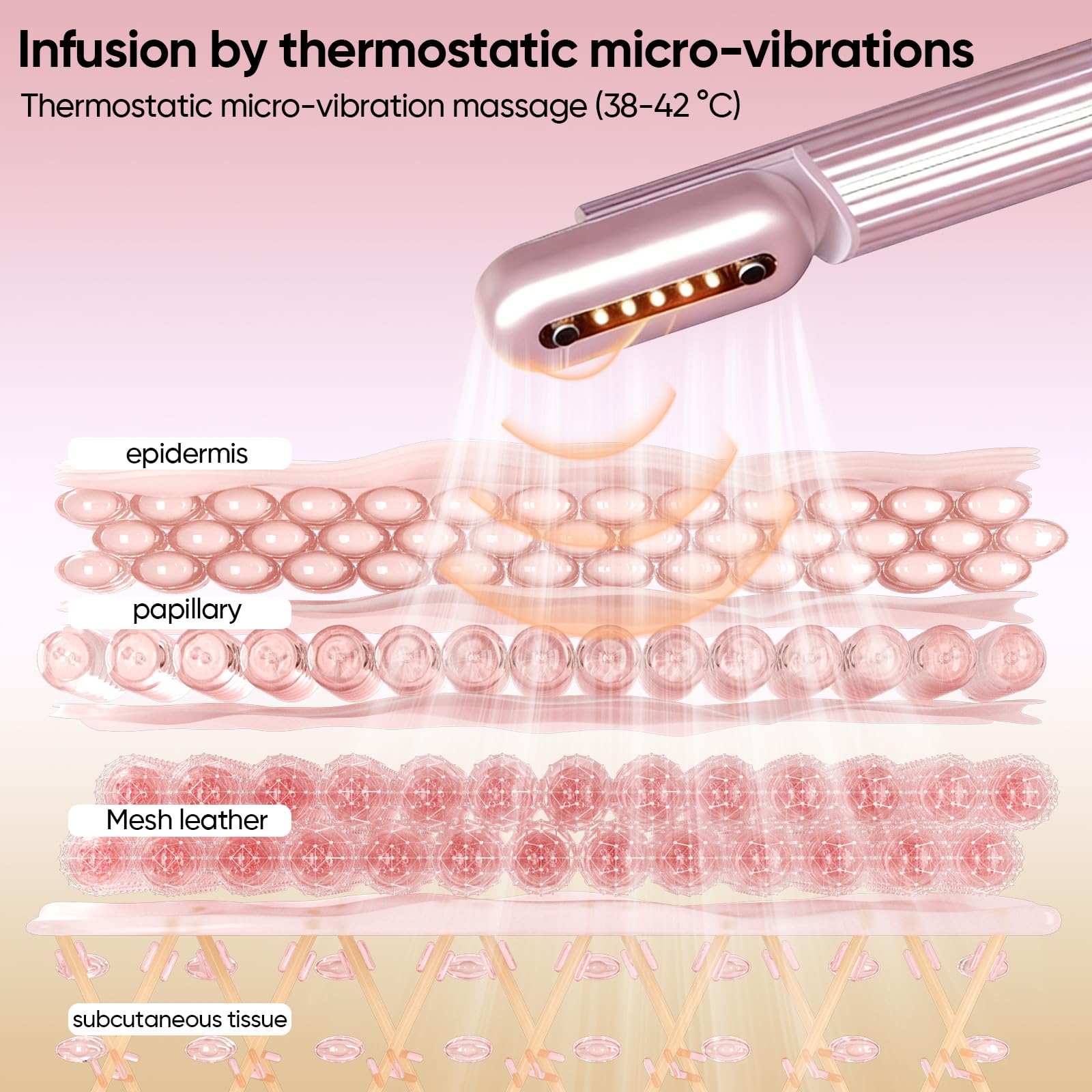 4 en 1 Masseur Yeux Multifonction avec Lumière LED, Vibration, EMS, Thermothérapie, Soin Contour des Yeux et Visage,Appareil De Soin À Domicile, Réduit Efficacement Les Cernes/Poches Sous Les Yeux (A)