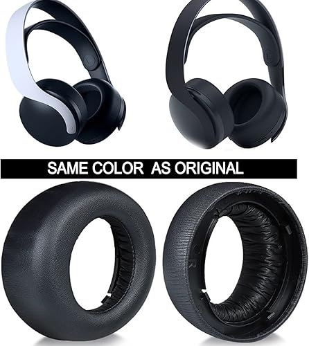 Miniatura 6 de Almohadillas para los oídos PS5 de repuesto para Sony Playstation 5 Pulse 3D PS5, auriculares inalámbricos, auriculares, piezas de reparación de