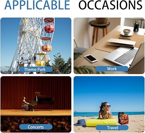 Miniatura 6 de Custom Clear Backpack for Girls - 12x6x12 Inches Cheerleading Schoolbag for Women, Kids, Teens - Stadium Approved Small Transparent TPU Bookbag for