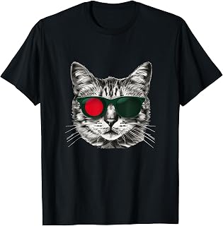 Bangladeshi Flag Cat Owner Souvenirs Products Bangladesh T-Shirt for Men Women Kids