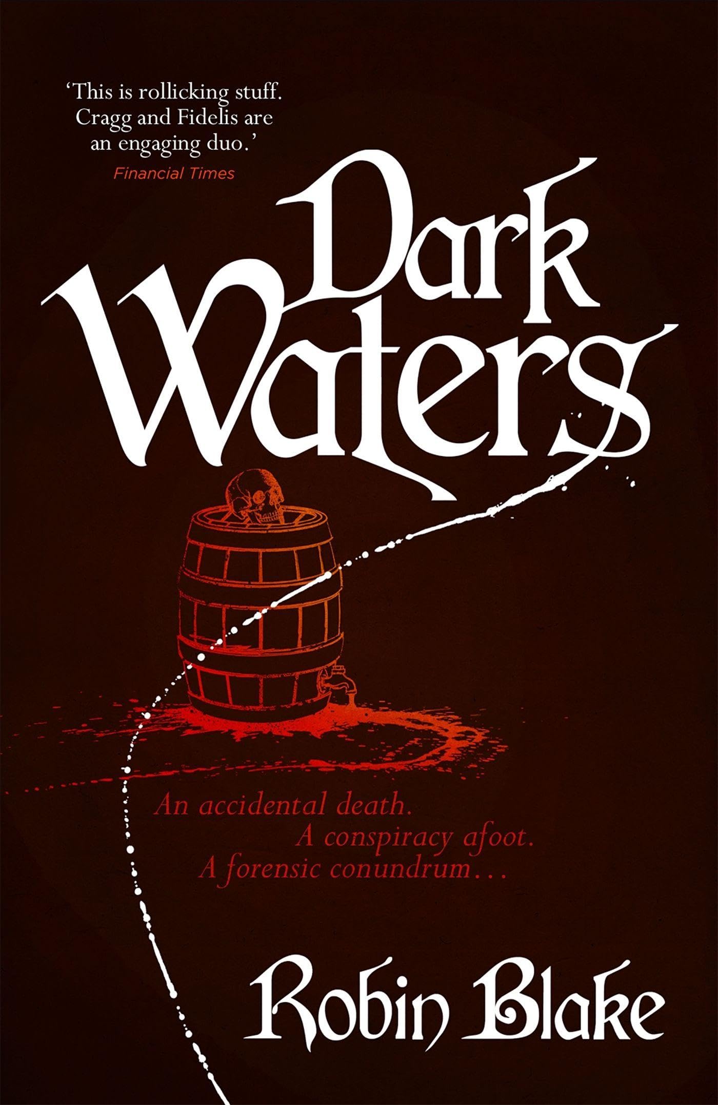 Robin Blake - Dark Waters - Paperback Book