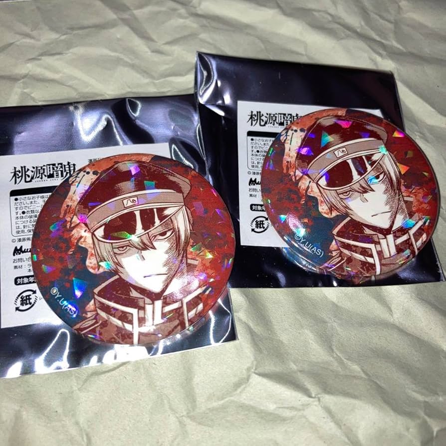 Amazon.co.jp: 桃源暗鬼 トレーディング ホログラム缶バッジ