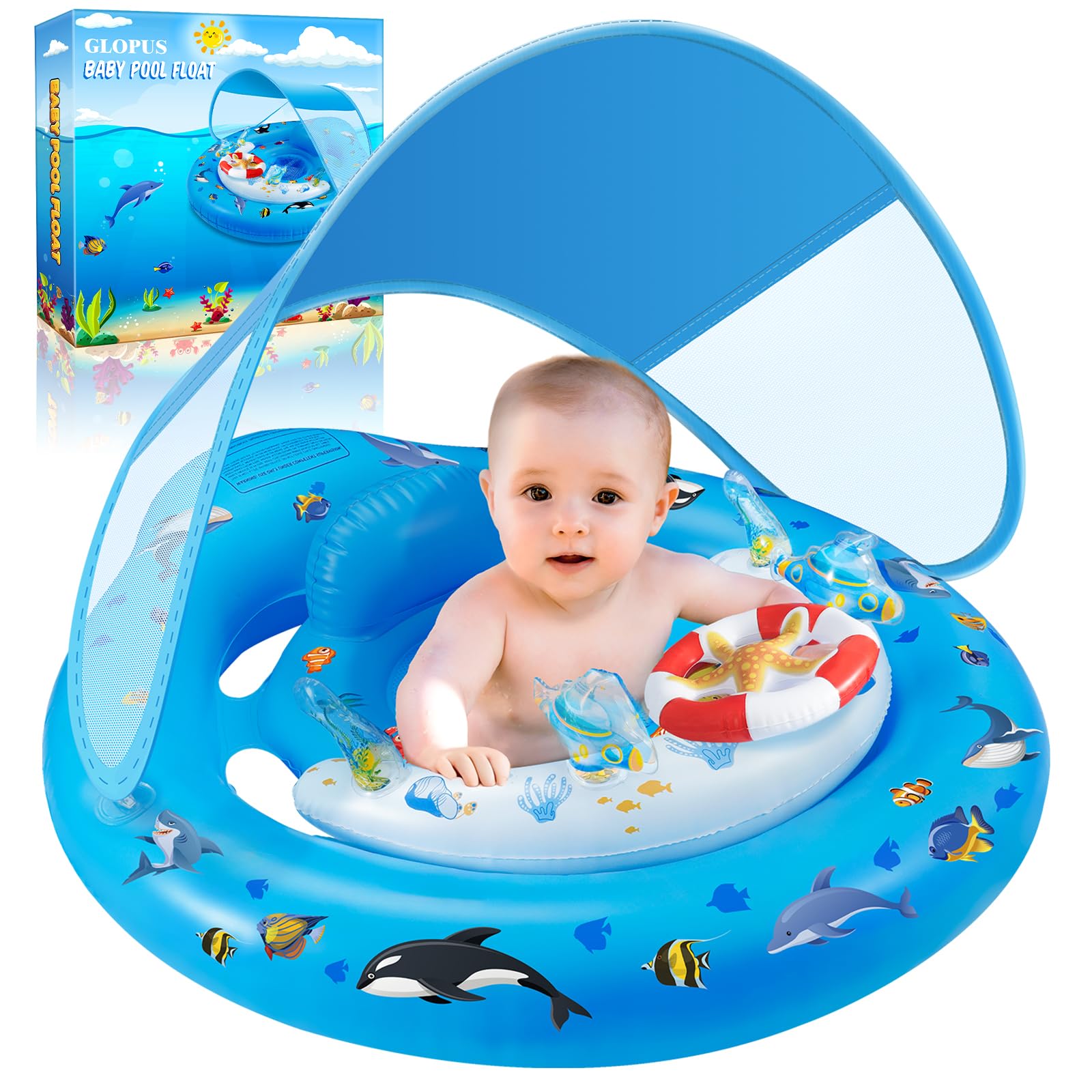 GLOPUS Baby Pool Float