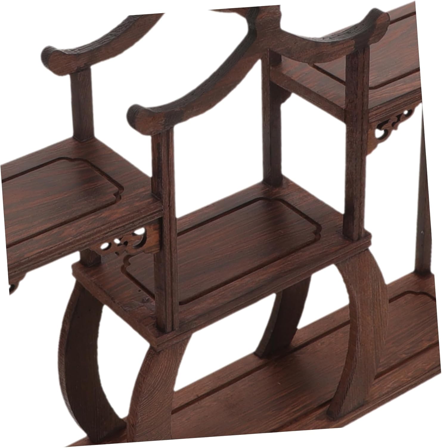 Wooden Display Stand Plant Shelf Antique Display Stand Jade Crafts Rack