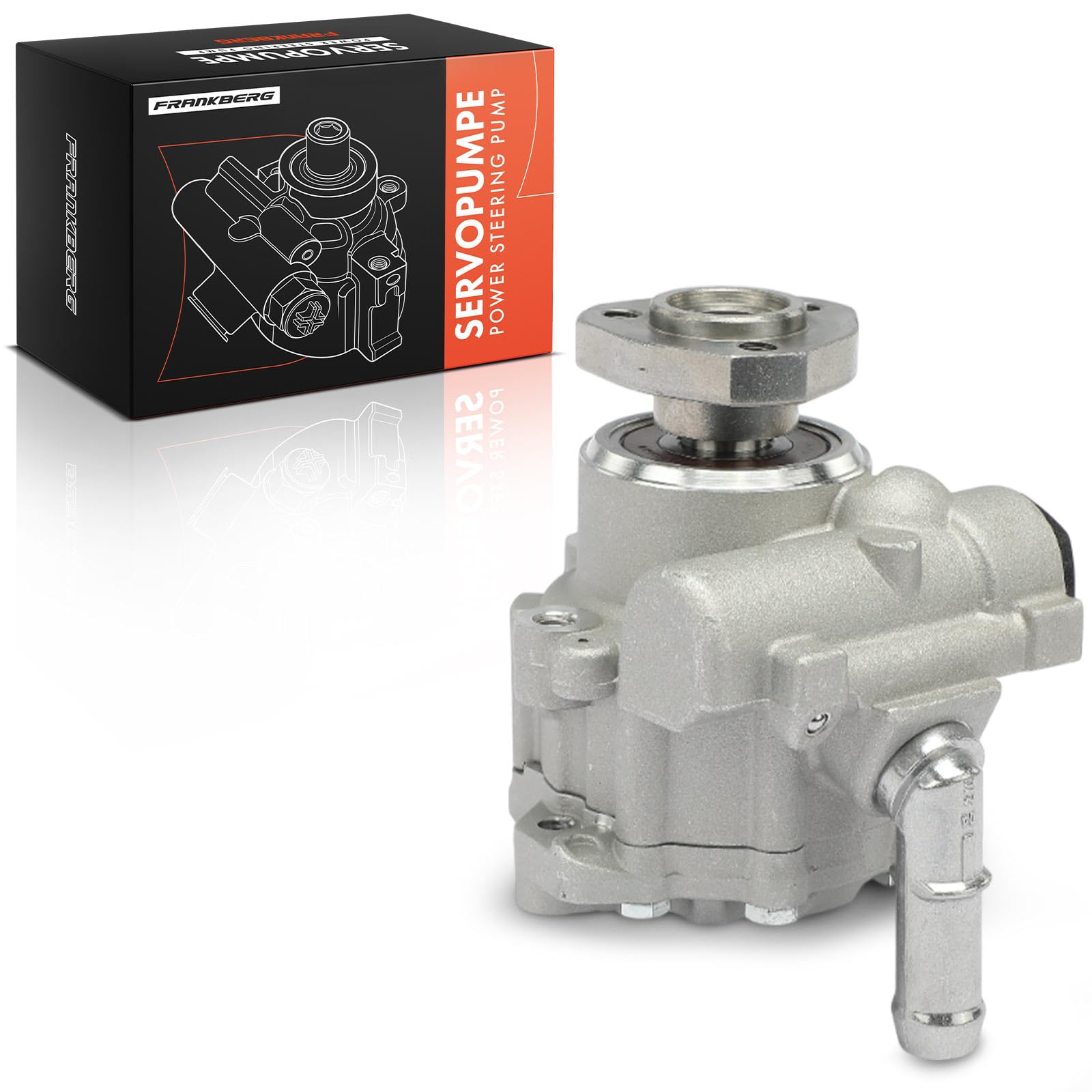 Frankberg Bomba de dirección asistida bomba hidráulica dirección | 1J0422154J; Compatible con: P.a.s.s.a.t Variante 35I 3A5, Toledo I 1L2, Finca Felicia II 6U5