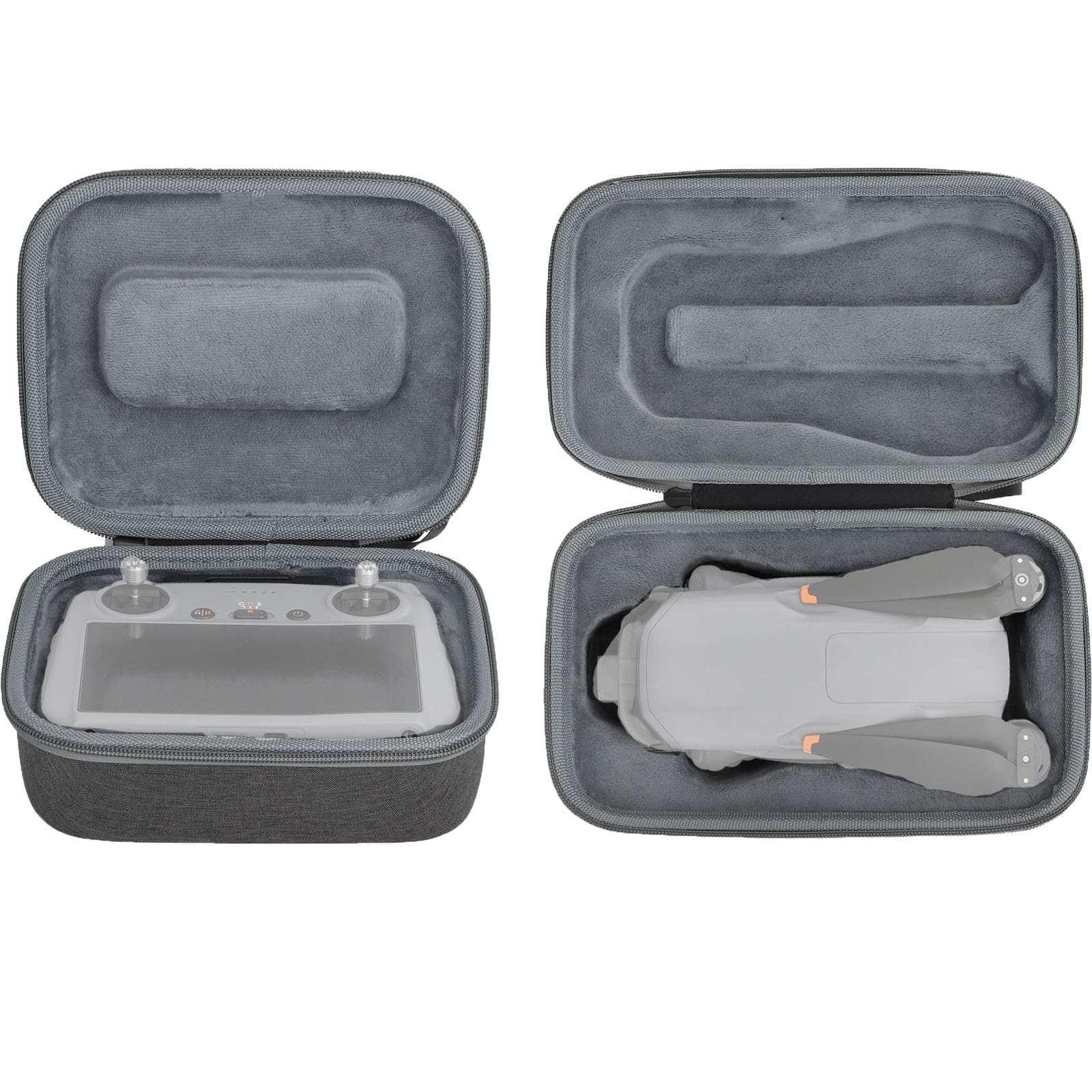 Custodia per DJI Air 3S 3, borsa da viaggio portatile, accessorio per droni, Drone Bag+rc 2/1 Bag, 25.2 x 15.1 x 10.1 centimeter, Custodia per droni