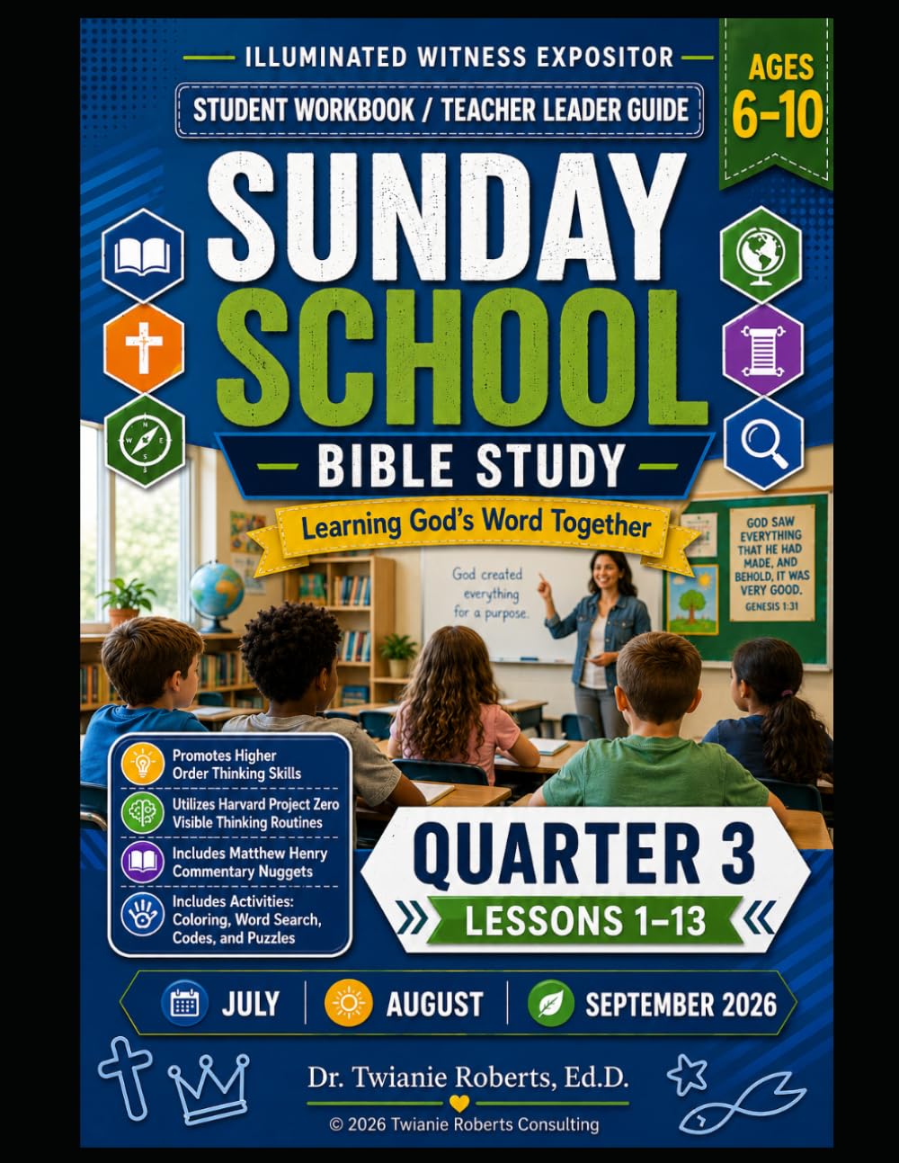 Sunday School • Bible Study ILLUMINATED WITNESS Expositor - Ages 6-10