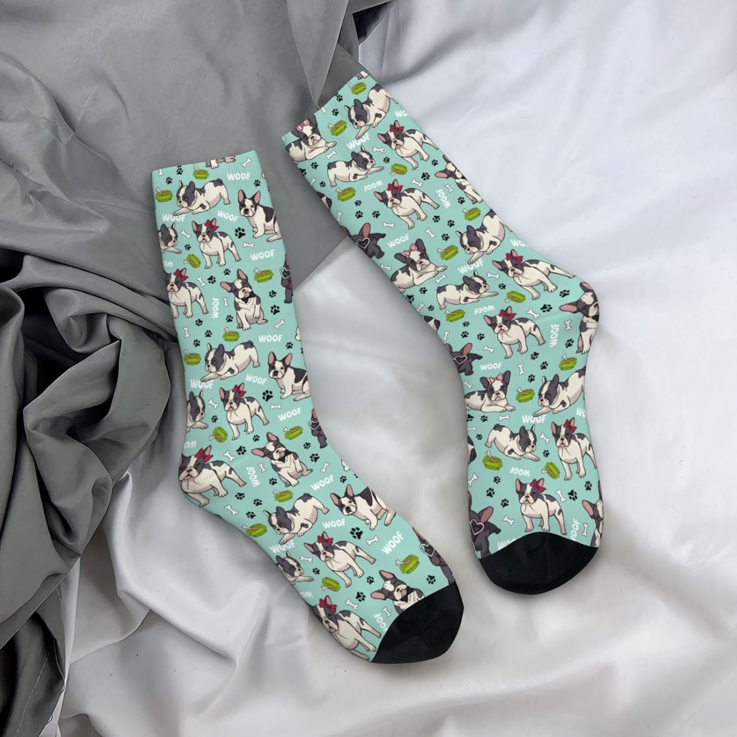 Dachshund Socks, Novelty Dachshund Socks Crew Socks for Men and Women, Funny Crazy Socks Winter - Image 8