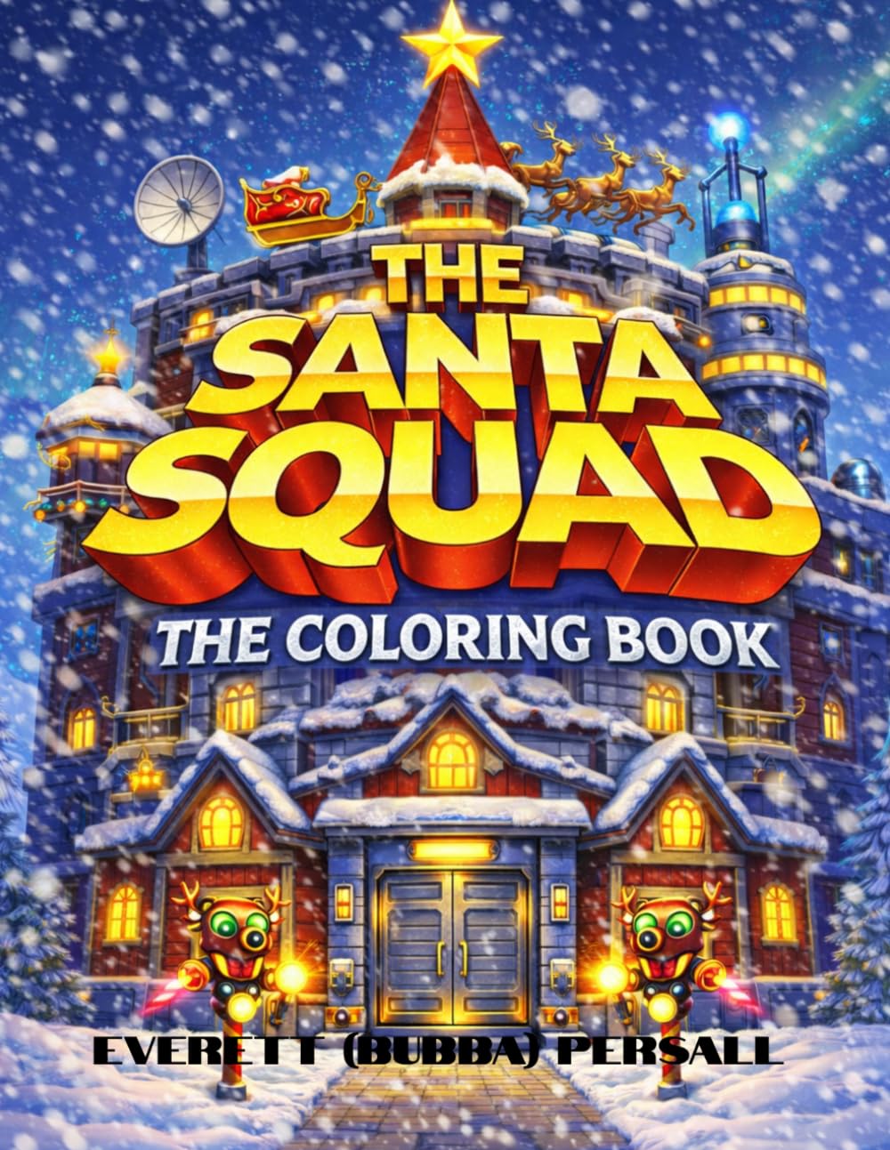 Santa Squad coloring books