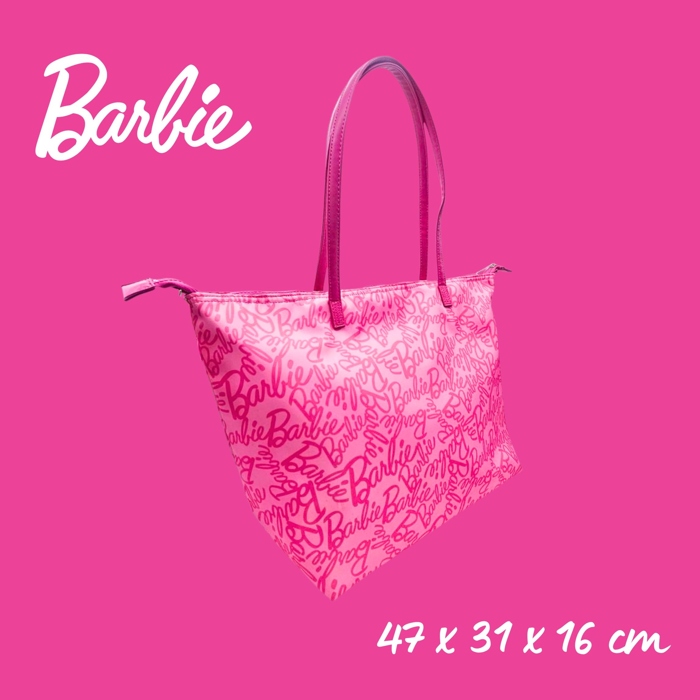 Barbie Borsa a Tracolla, Borsa Sportiva da Palestra da Viaggio, Accessori da Spiaggia, Regalo per Ragazze e Adolescenti