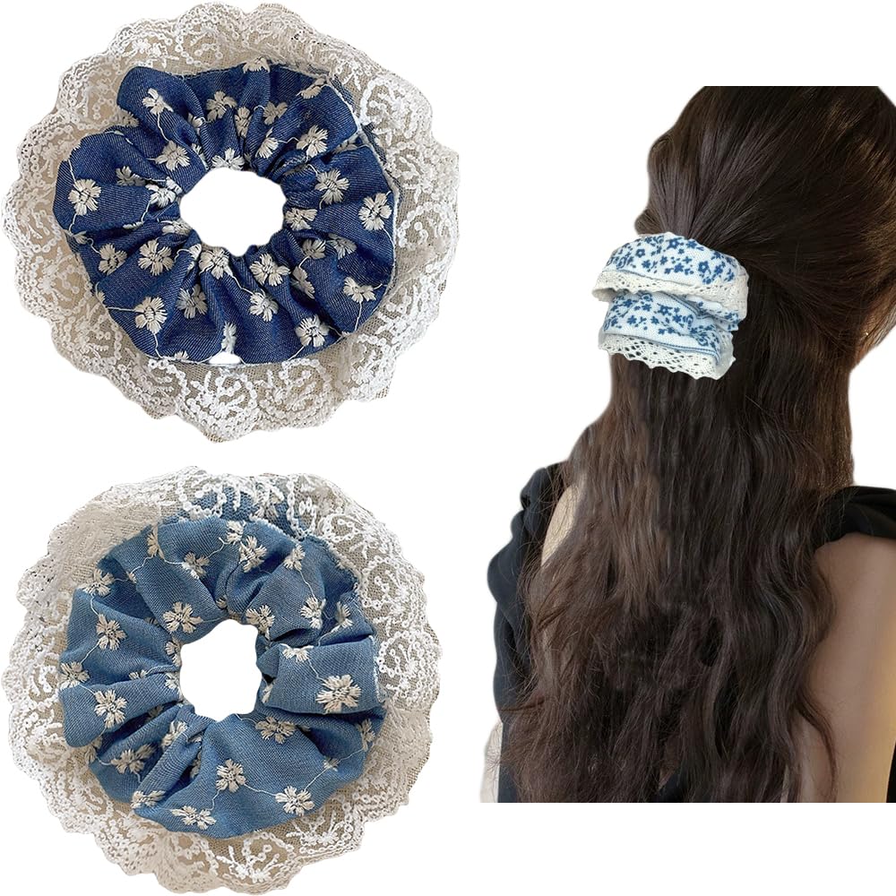 Lace Scrunchies for Hair Deal: Just $6.20 at Amazon